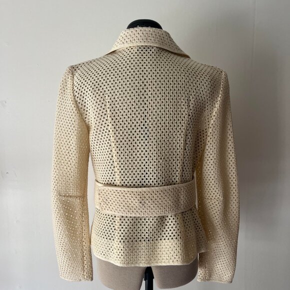 Veronique Leroy Cream Blazer - Picture 4 of 4